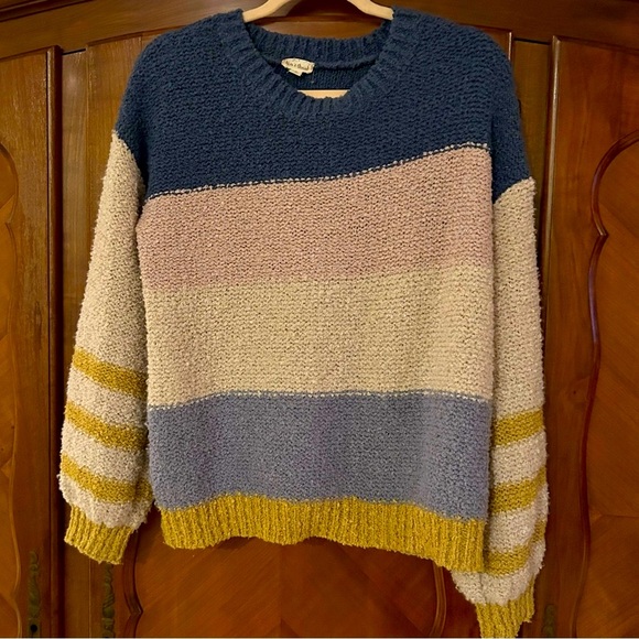 Poem and Thread crew neck chunky sweater Size Medium - Picture 1 of 4